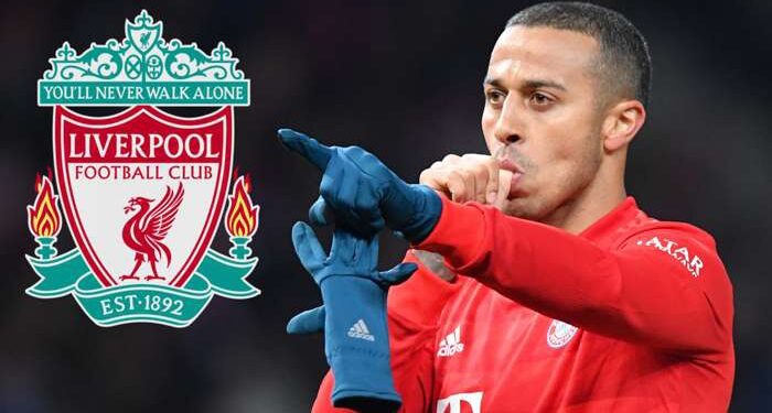 Liverpool đồng ý khoản phí 20 triệu bảng Anh cho Thiago