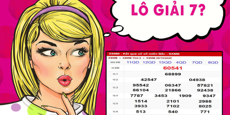 Cách bắt lô giải 7